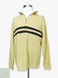 Sweater de Punto Acanalado con Medio Cierre en Beige Arena Luciano Talla LXL - Miniatura 1