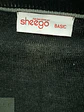 Suéter Clásico de Punto Fino con Escote en V en Negro Sheego Talla XXL - Miniatura 3