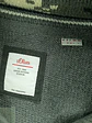 Suéter de Punto Trenzado con Cuello Alto Botonado en Gris Melange s.Oliver Talla ML - Miniatura 3