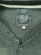 Suéter de Punto Fino Henley en Gris Melange For Friends Talla L - Miniatura 3