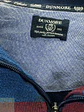Sweater de Punto a Rayas con Medio Cierre en Rojo Burdeos y Azul Dunmore Talla L - Miniatura 3