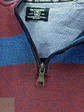 Sweater de Punto a Rayas con Medio Cierre en Rojo Burdeos y Azul Dunmore Talla L - Miniatura 4