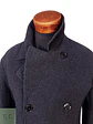 Abrigo Marinero Kenneth Cole Plomo Lana Talla L - Miniatura 4