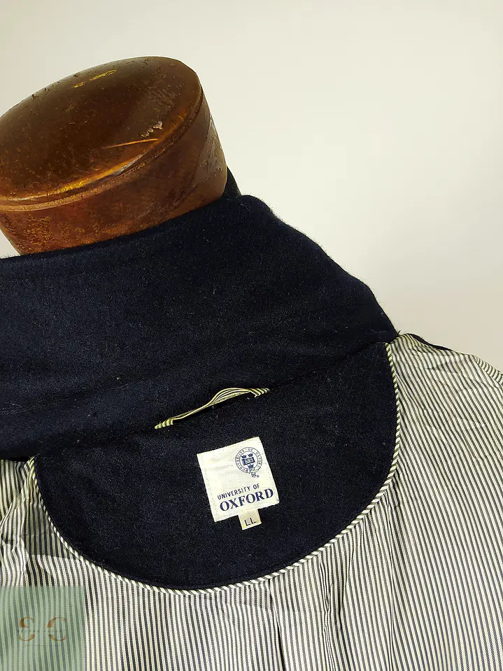 Abrigo Lana Oxford Azul – TALLA L 6