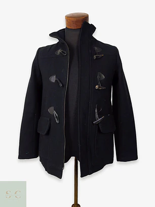 Chaqueta lana hombre Talla XS LOR EAK MENDIAN NEGRO - GG38