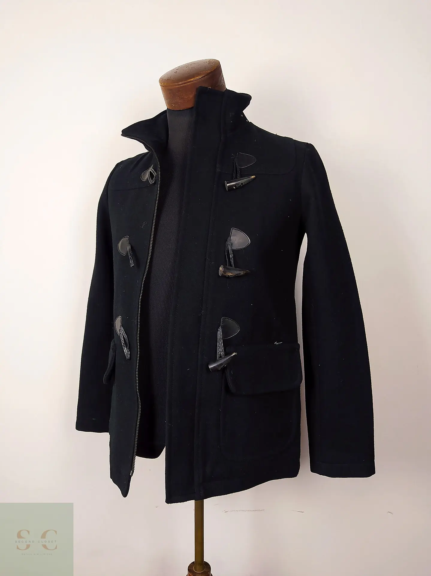 Chaqueta lana hombre Talla XS LOR EAK MENDIAN NEGRO - GG38 3