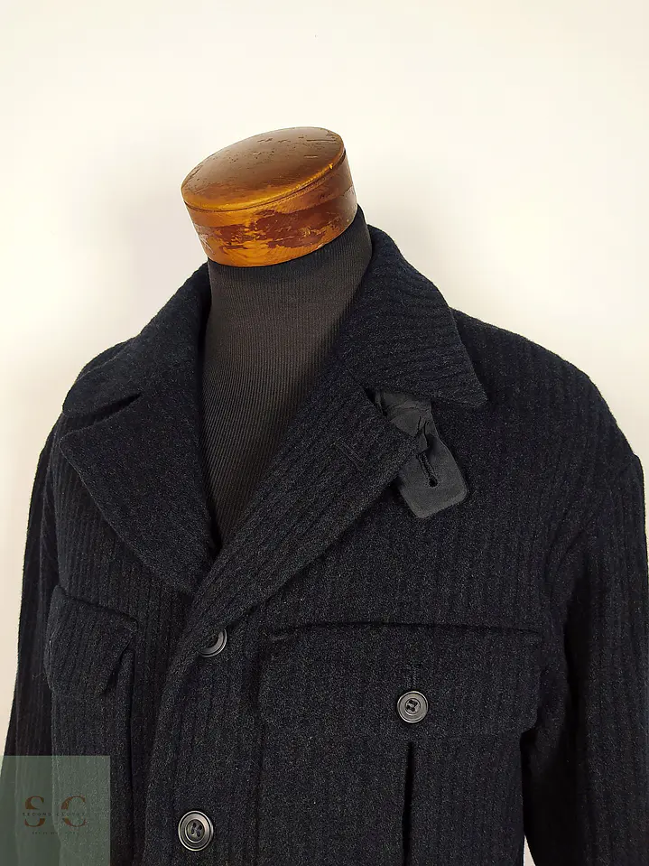 Abrigo chaqueton lana Talla XL REQUESTED PLOMO  5