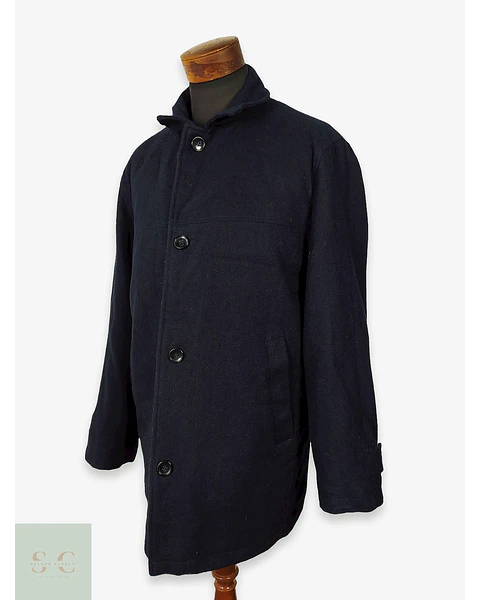 Abrigo lana hombre chaqueton azul  Talla LXL London Fog