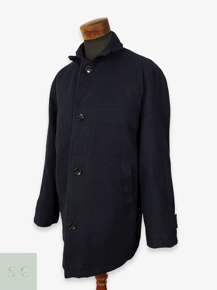 Abrigo lana hombre chaqueton azul  Talla LXL London Fog 1