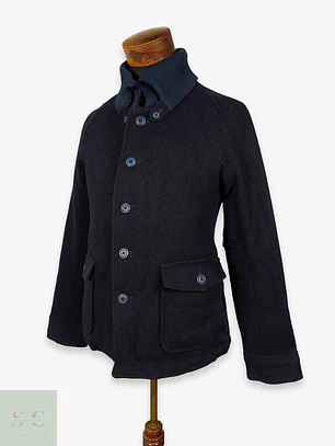 Abrigo Japonés Ciao Panic Lana Premium Azul TALLA XS