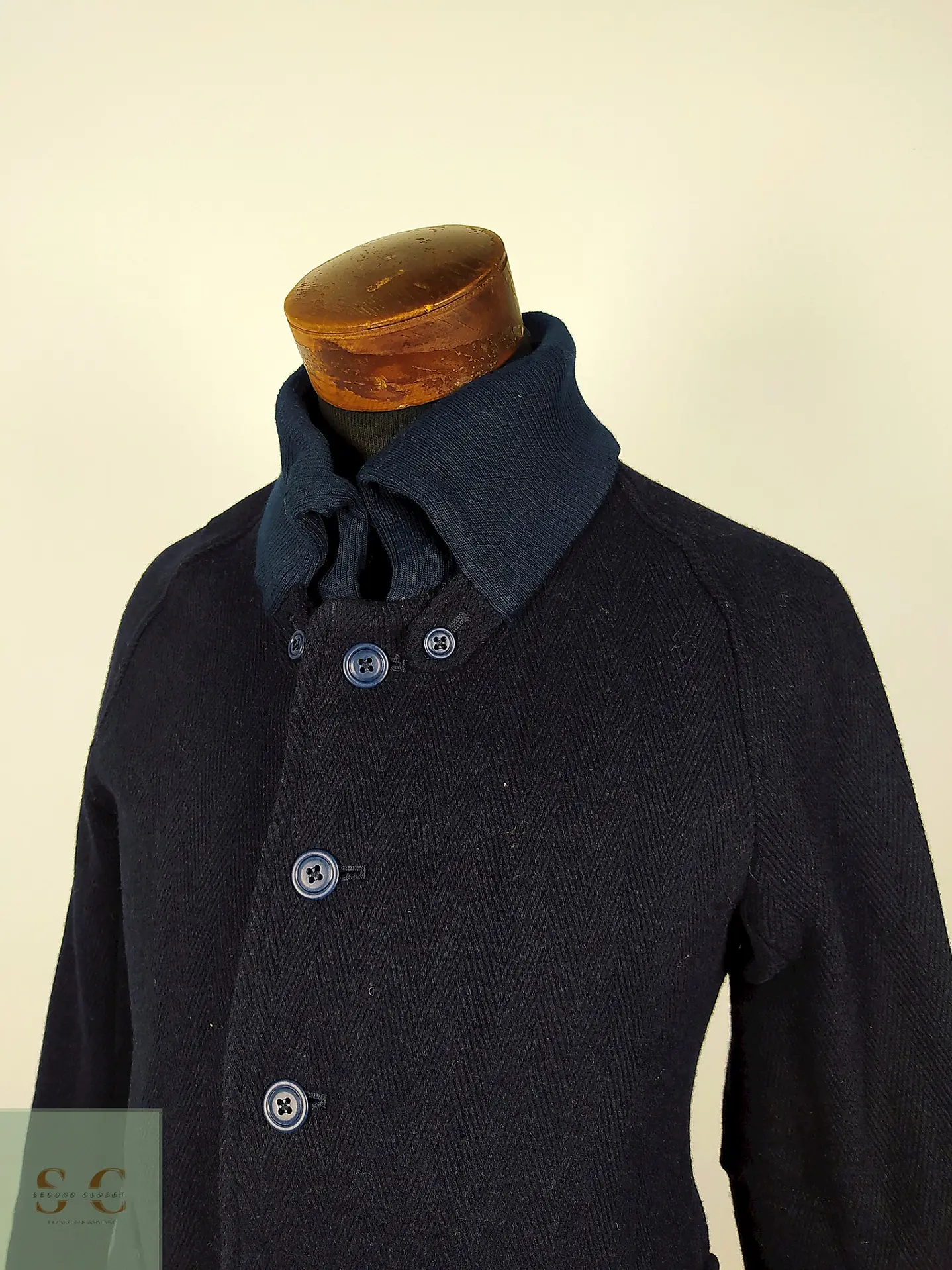 Abrigo Japonés Ciao Panic Lana Premium Azul TALLA XS 3
