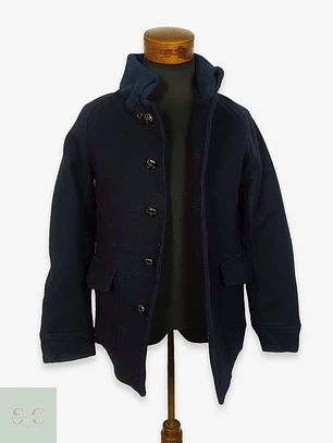 Abrigo Japonés lana azul Talla XS URBAN RESEARCH