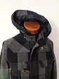 Abrigo Montgomery lana ABX Plomo y Negro Talla S - Miniatura 4