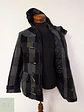 Abrigo Montgomery lana ABX Plomo y Negro Talla S - Miniatura 5