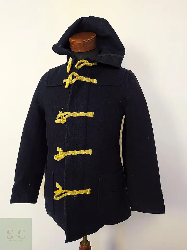 Abrigo montgomery lana premium Harvard Azul Talla XS 3