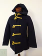 Abrigo montgomery lana premium Harvard Azul Talla XS - Miniatura 3