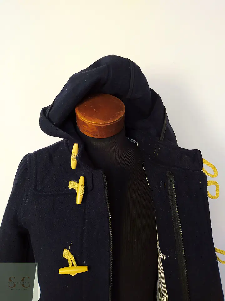 Abrigo montgomery lana premium Harvard Azul Talla XS 4