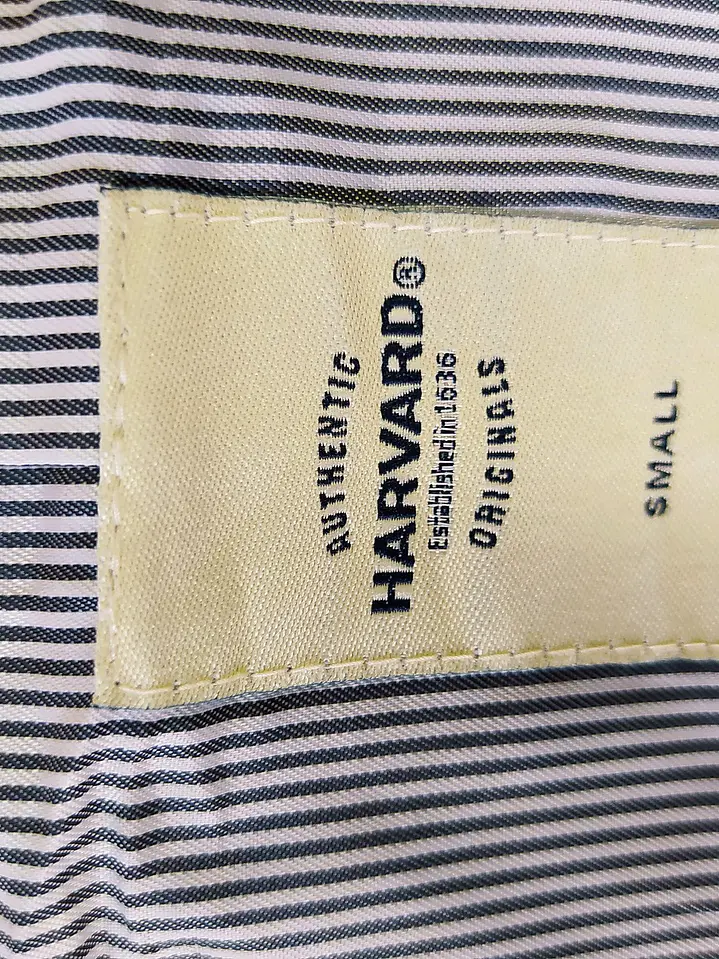 Abrigo montgomery lana premium Harvard Azul Talla XS 8