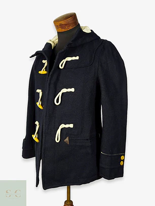 Abrigo Japonés Montgomery lana premium Azul Talla XS-S TK-Japan