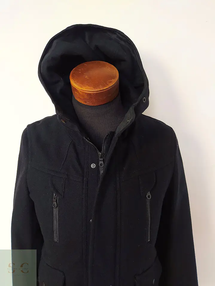 Chaqueta Japonesa Lana y cashmere TK Japan Negro Talla XS 5