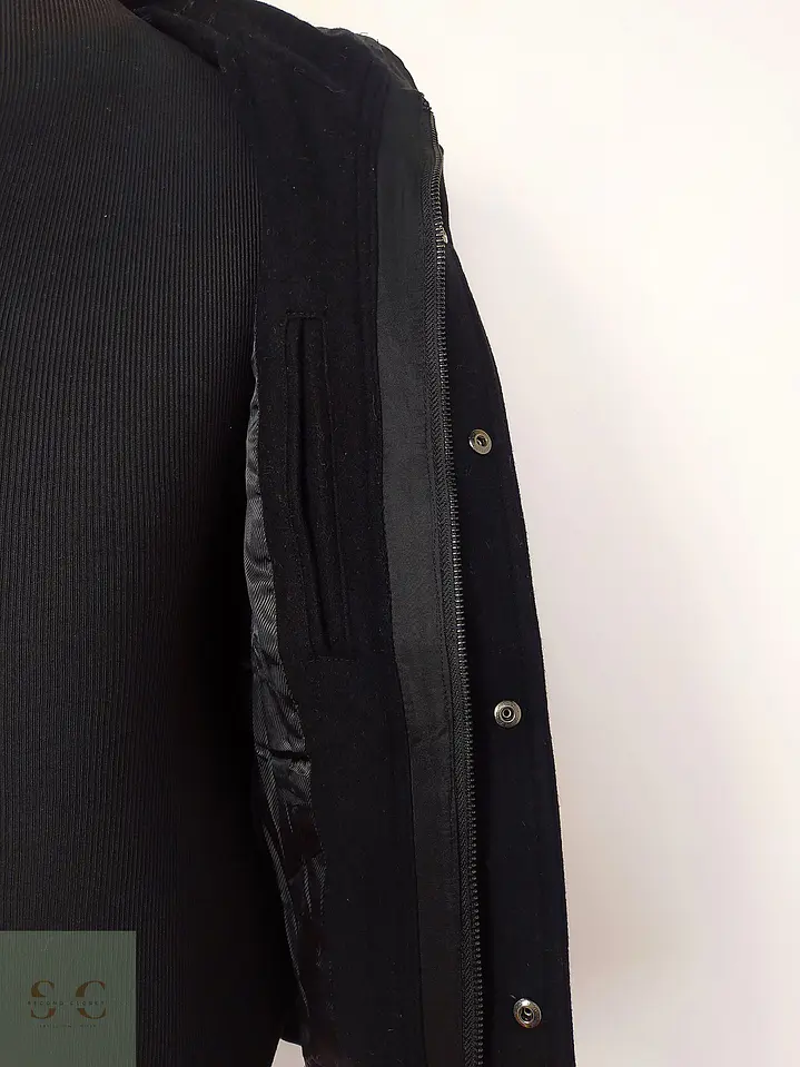 Chaqueta Japonesa Lana y cashmere TK Japan Negro Talla XS 7