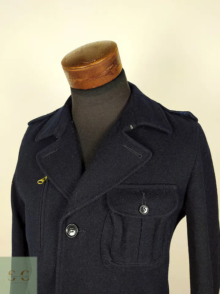 Chaqueta Japonesa Premium Simplicity 100% Lana Azul – TALLA XS 4