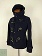 Abrigo Japonés Montgomery lana premium Azul TALLA XS Haré  - Miniatura 3