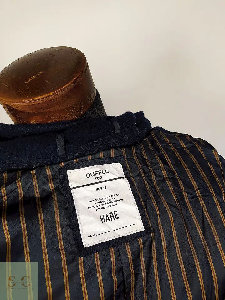 Abrigo Japonés Montgomery lana premium Azul TALLA XS Haré  6