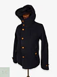 Abrigo Japonés lana premium negro Talla XS RAGEBLUE - Miniatura 1