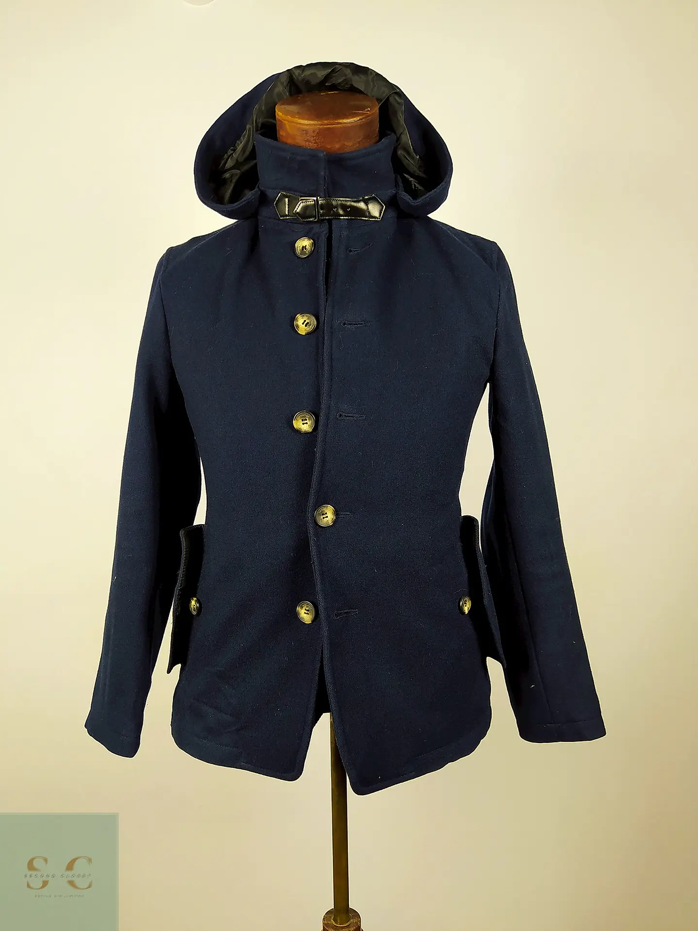 Abrigo Japonés lana Journal Standard Azul Premium – TALLA XS 6
