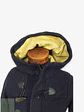 Abrigo montgomery lana premium azul TALLA S Slim fit  - Miniatura 5