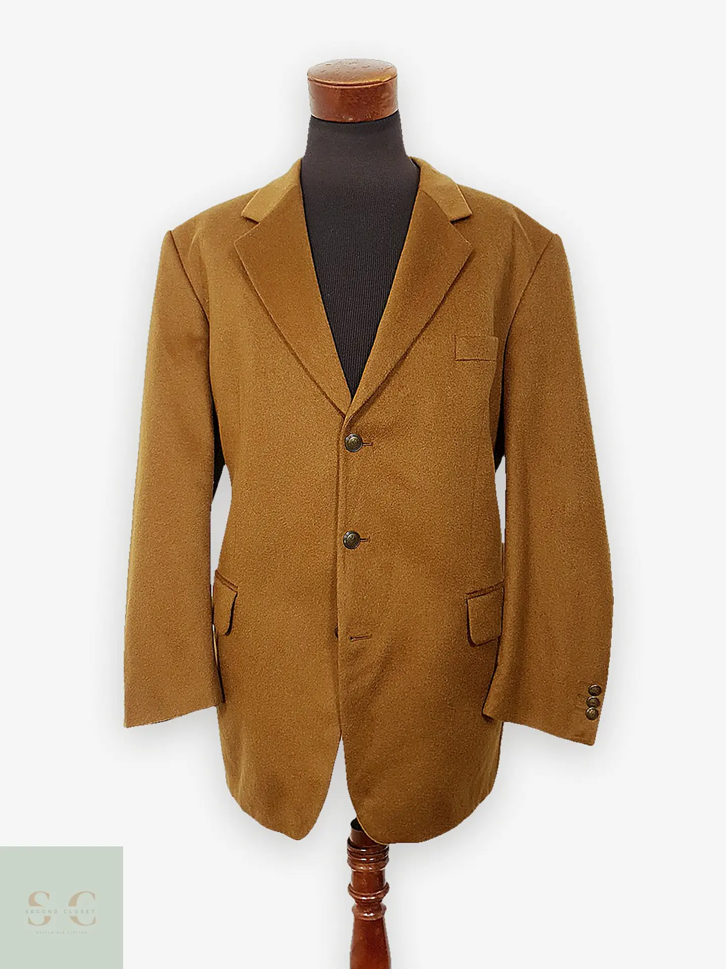 Blazer Paul Smith Camel 100% Cashmere - Talla 2XL 1