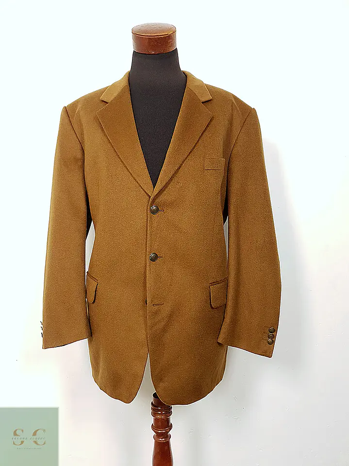 Blazer Paul Smith Camel 100% Cashmere - Talla 2XL 2