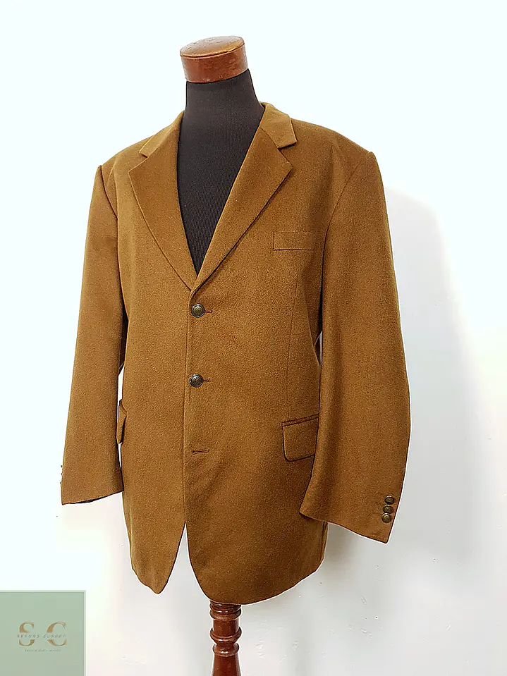Blazer Paul Smith Camel 100% Cashmere - Talla 2XL 3