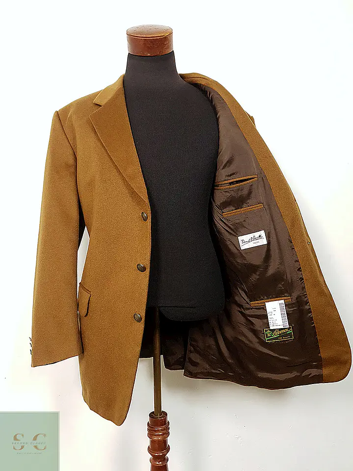 Blazer Paul Smith Camel 100% Cashmere - Talla 2XL 4