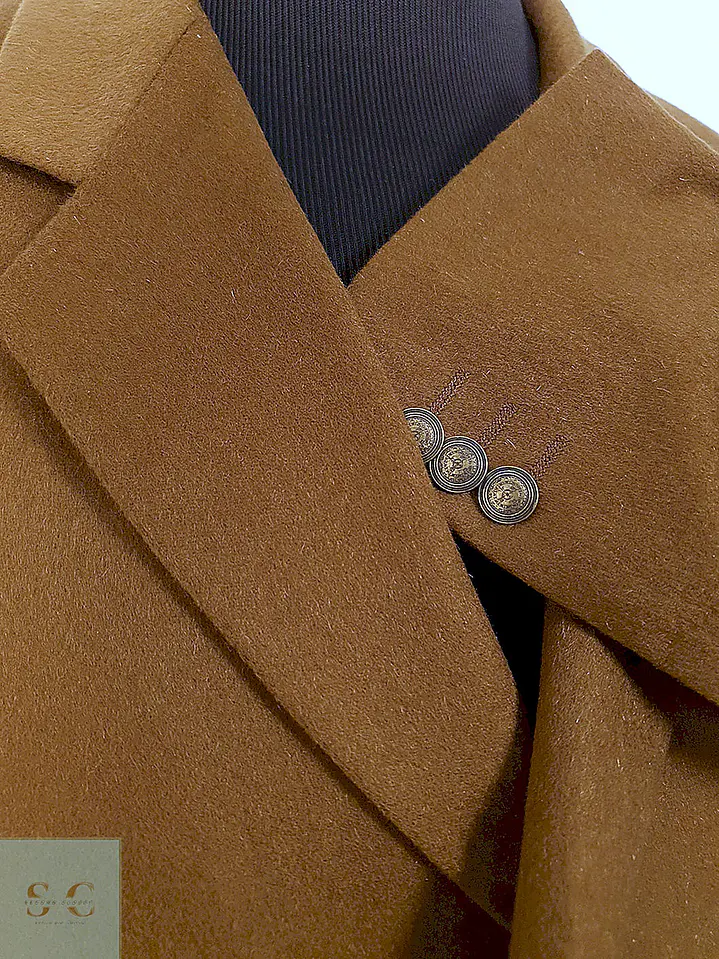 Blazer Paul Smith Camel 100% Cashmere - Talla 2XL 6