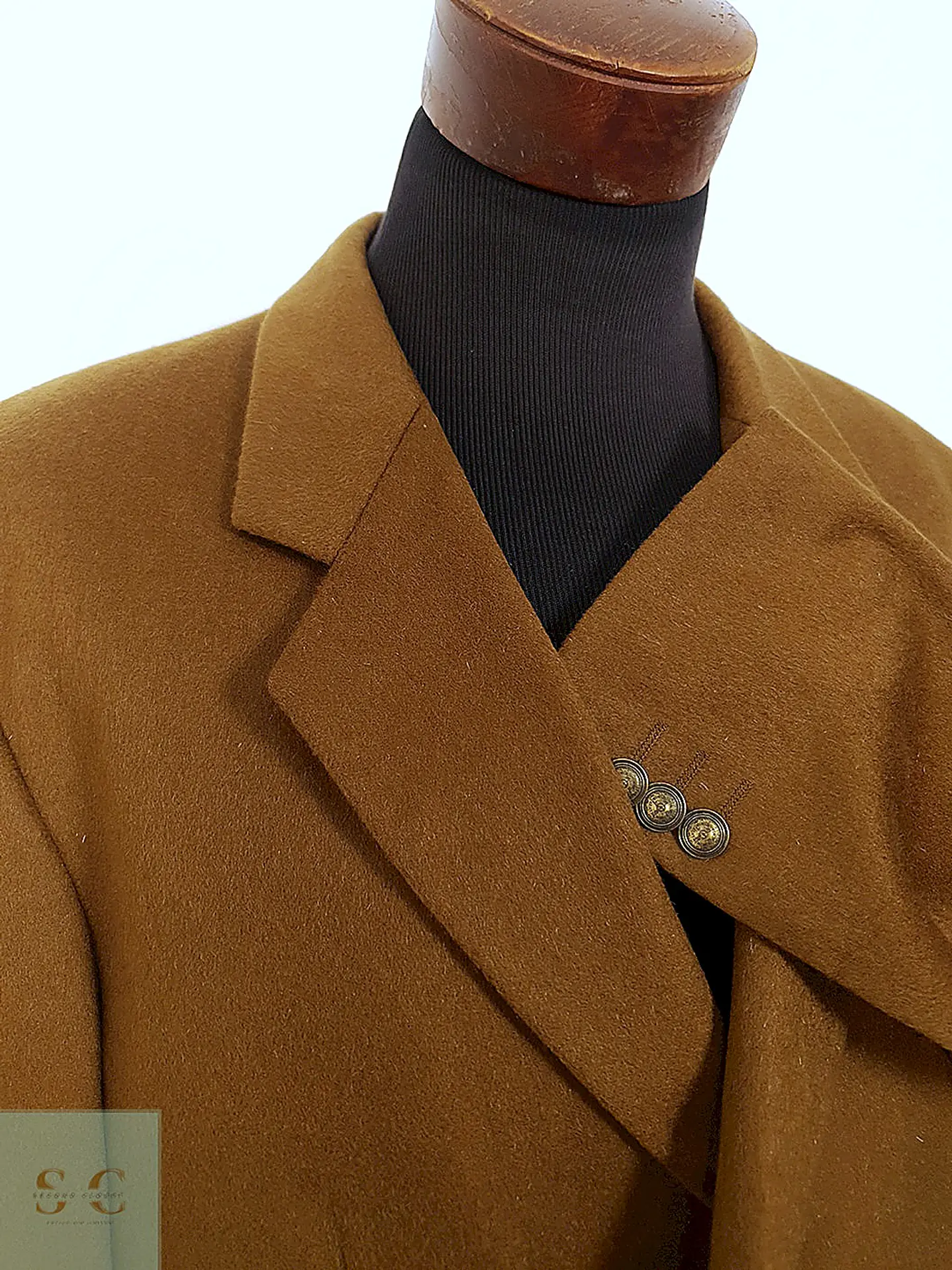 Blazer Paul Smith Camel 100% Cashmere - Talla 2XL 12