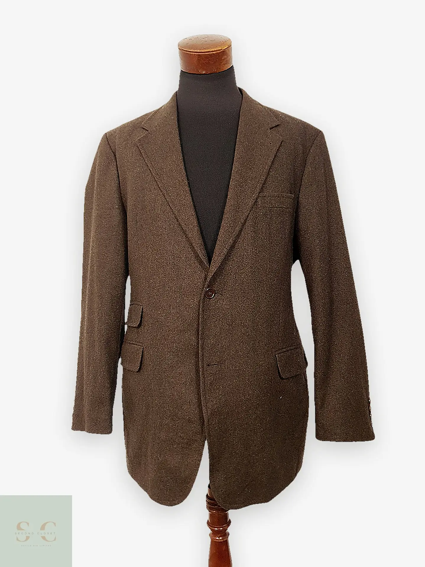 Blazer Commander 100% Cashmere Café – Talla XL 1