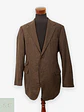 Blazer Commander 100% Cashmere Café – Talla XL - Miniatura 1