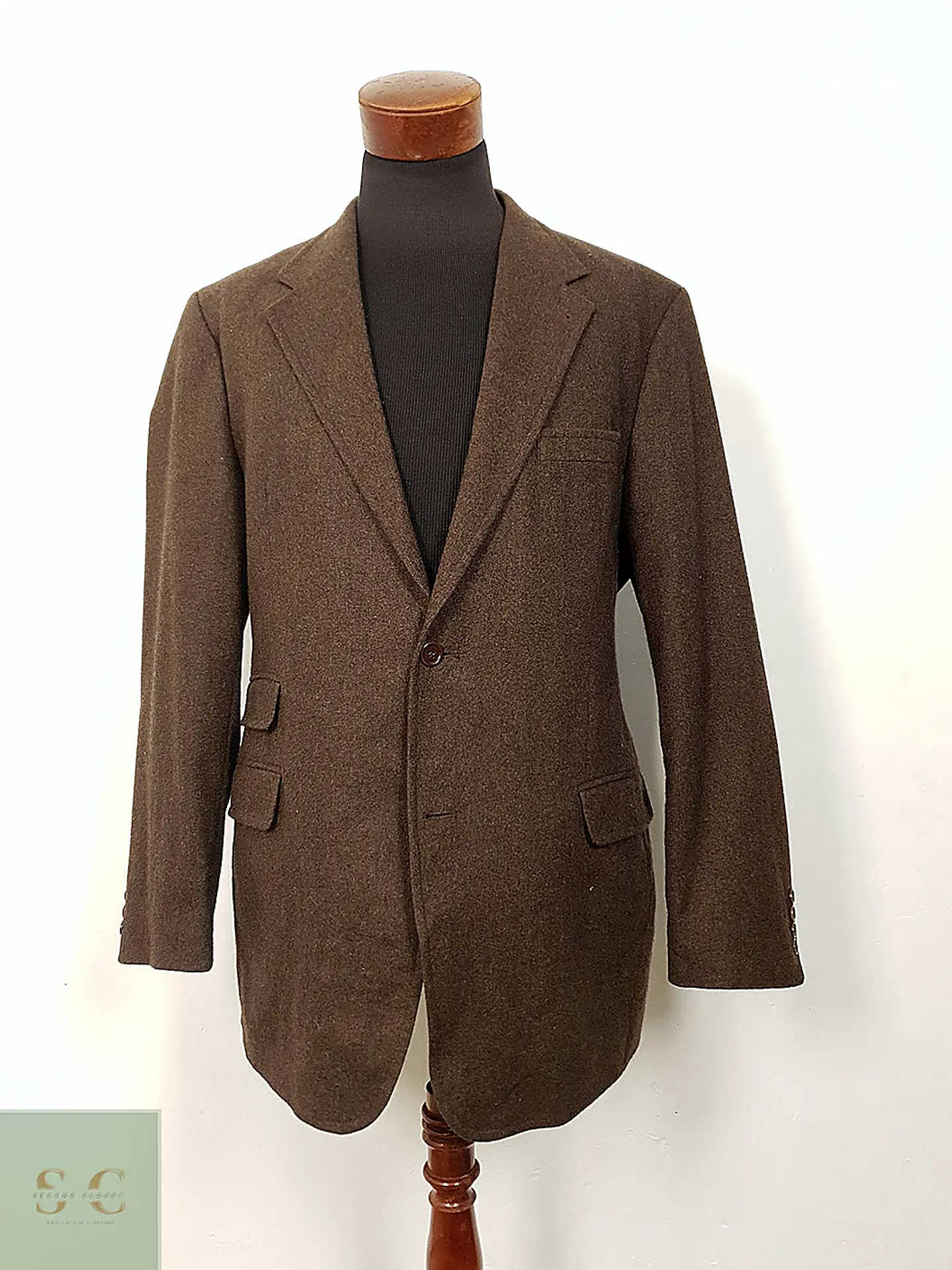 Blazer Commander 100% Cashmere Café – Talla XL 2