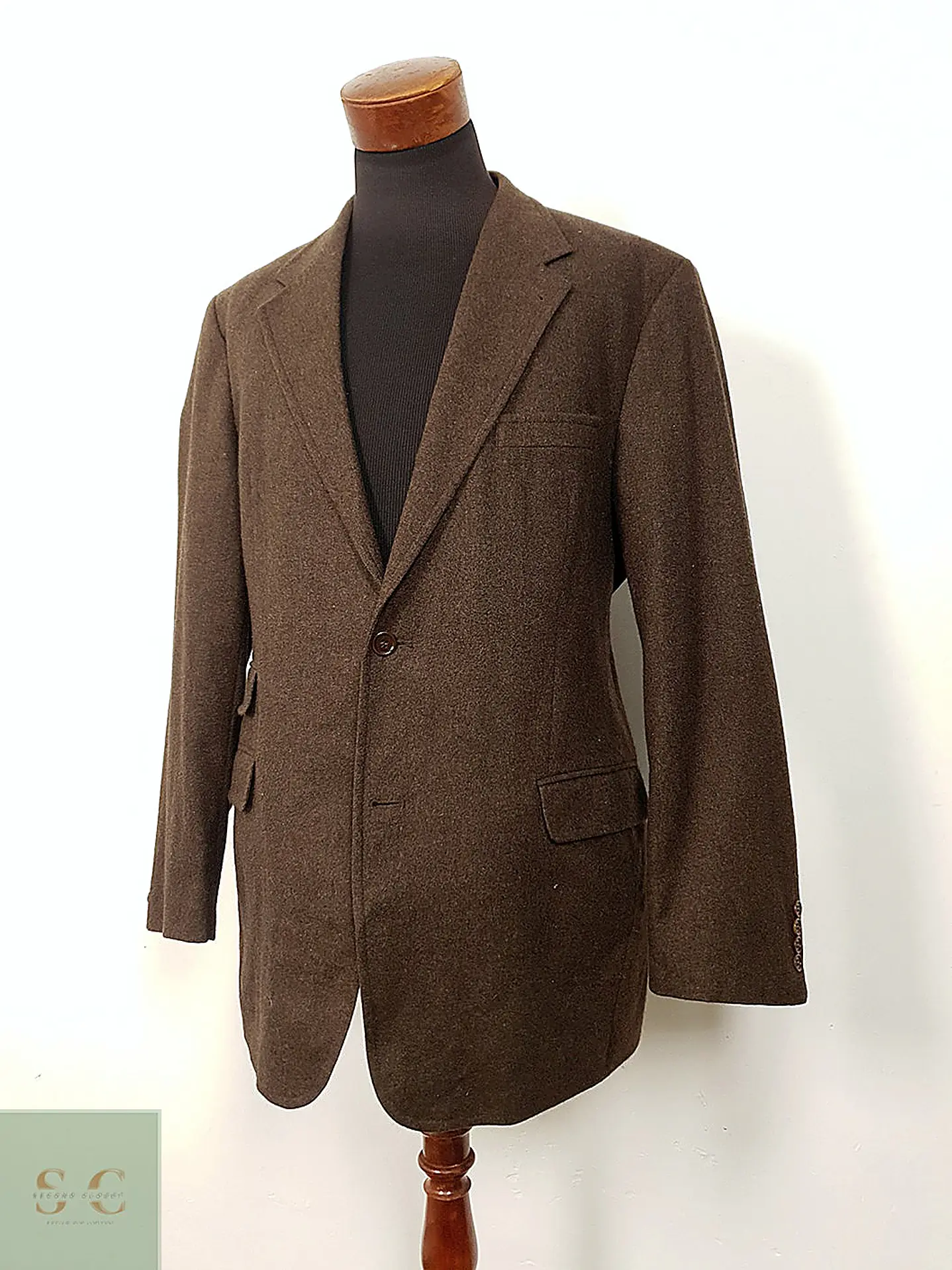 Blazer Commander 100% Cashmere Café – Talla XL 3