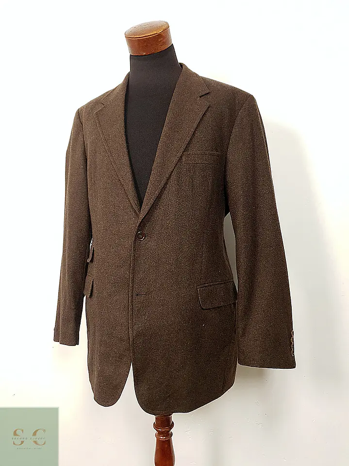 Blazer Commander 100% Cashmere Café – Talla XL 3