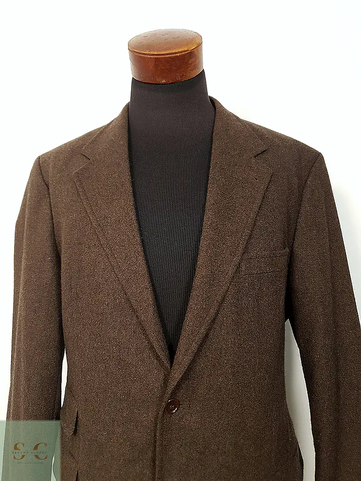 Blazer Commander 100% Cashmere Café – Talla XL 5