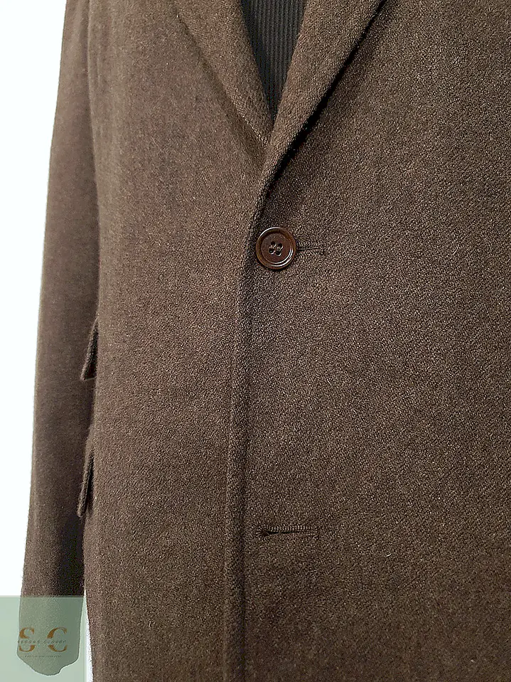 Blazer Commander 100% Cashmere Café – Talla XL 6