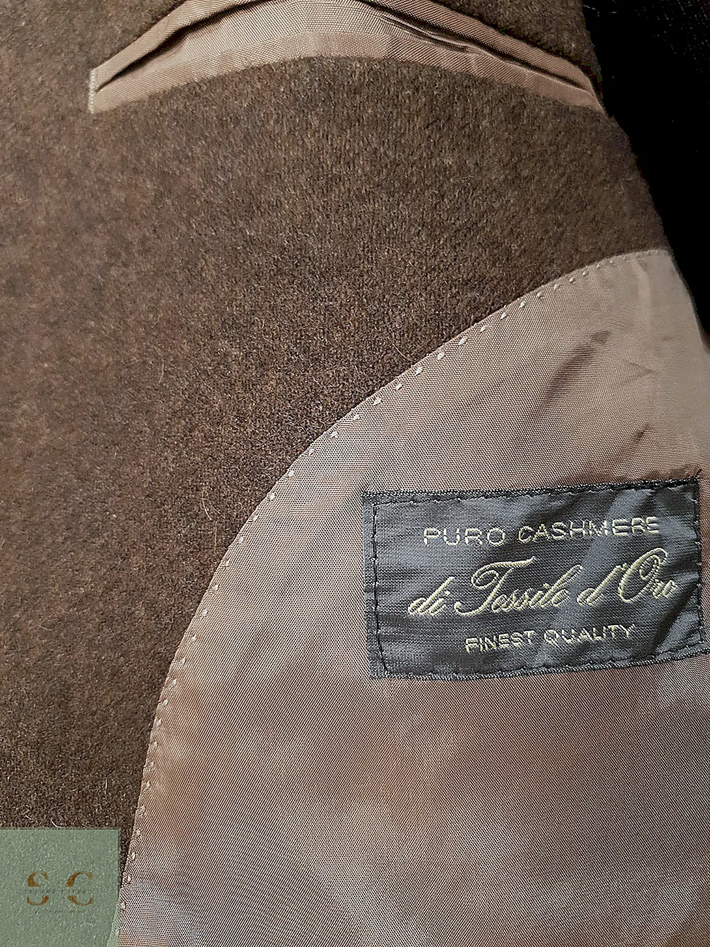 Blazer Commander 100% Cashmere Café – Talla XL 7