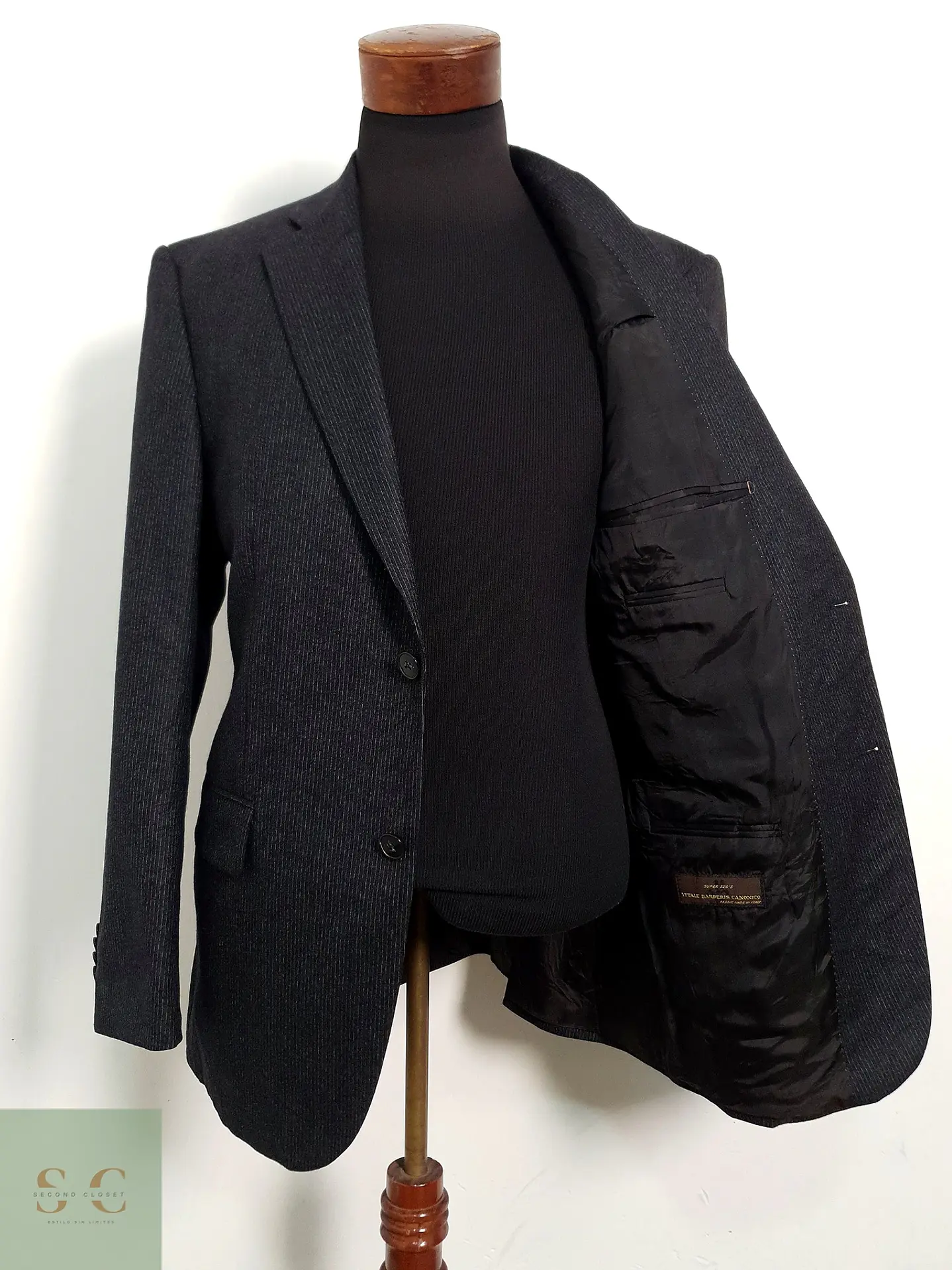 Blazer Exceed (Vitale Barberis Canonico) 100% lana virgen VBC Talla ML 7