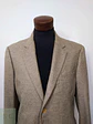 Blazer cashmere y seda hombre Cerruti Italia Café Claro Talla XL  - Miniatura 4