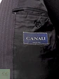 Blazer Canali Negro Raya Diplomática Lana Sastrería Italiana Talla L - Miniatura 11