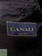 Blazer Canali Negro Raya Diplomática Lana Sastrería Italiana Talla L - Miniatura 12