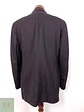 Blazer Canali Negro Raya Diplomática Lana Sastrería Italiana Talla L - Miniatura 16